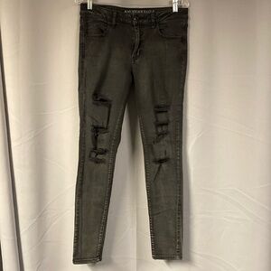 American Eagle Distressed Jegging